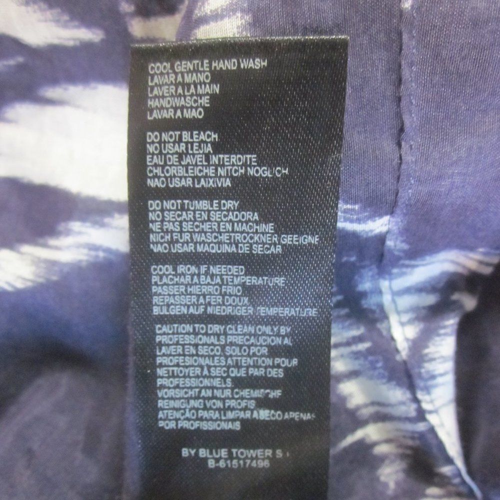 Custo Barcelona Size 3 Lightweight Tunic Mini Dress Swim Coverup Women Size M L - Picture 13 of 14